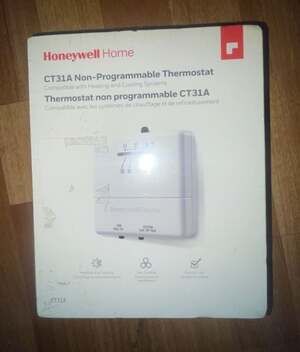 Honeywell Home CT31A1003 Mechanical Non-Programmable Heat/Cool Thermostat